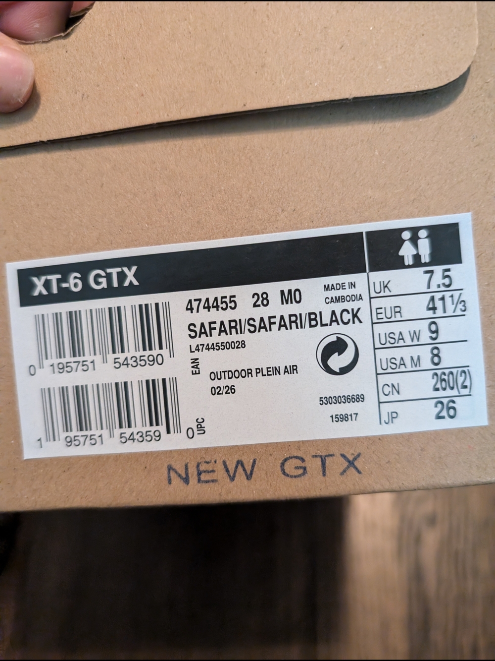 Salomon Xt6 Goretex Safari - Picture 5 of 5